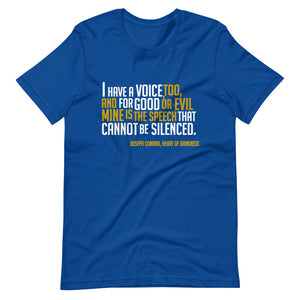 Your Voice Cannot Be Silenced T-Shirt